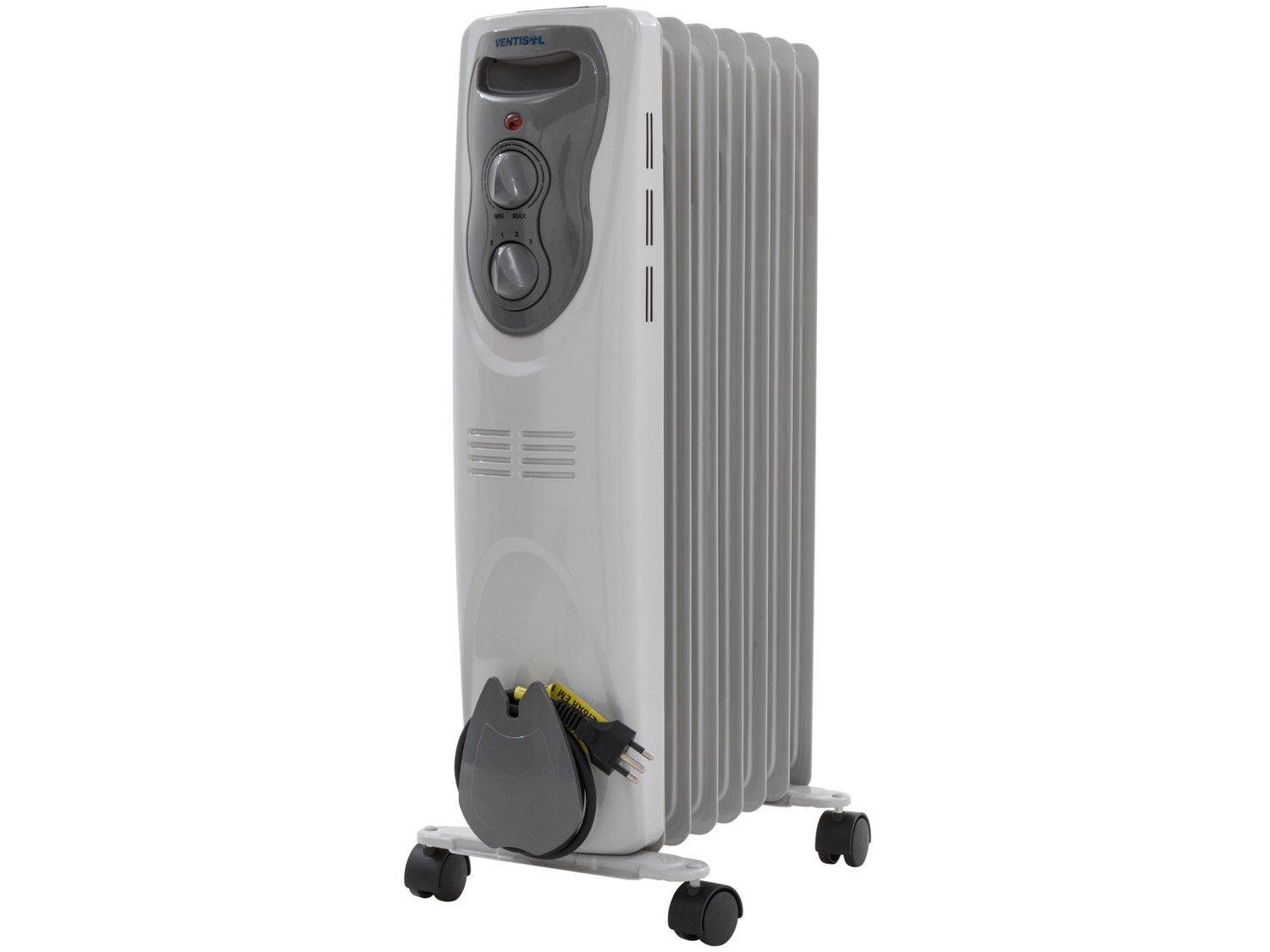 Aquecedor Domestico Ventisol , 1500W, à Óleo, 220v - AO-02