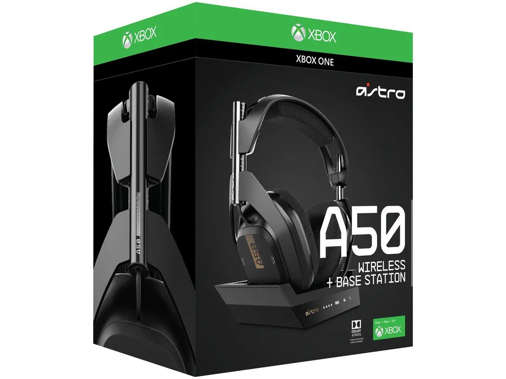 Headset Gamer Astro A50 sem fio + Base - Xbox One e PC - view 15