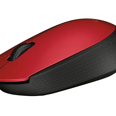 Mouse Sem Fio, Logitech M170, 2.4ghz, 1000dpi, Vermelho, 910-00463