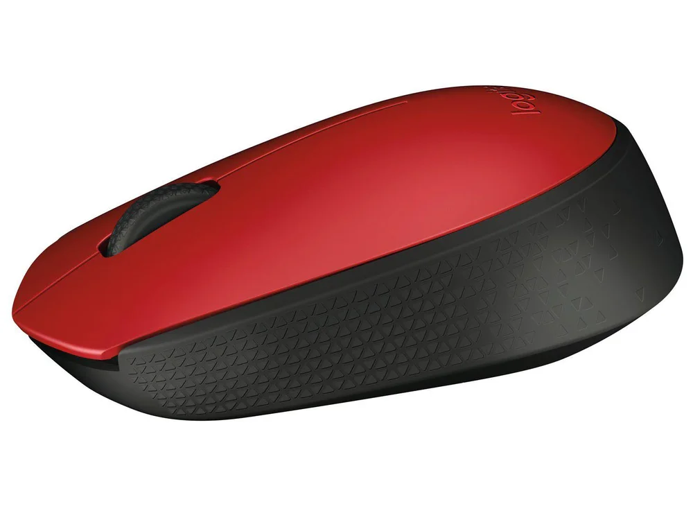 Mouse Sem Fio, Logitech M170, 2.4ghz, 1000dpi, Vermelho, 910-00463 - view 2