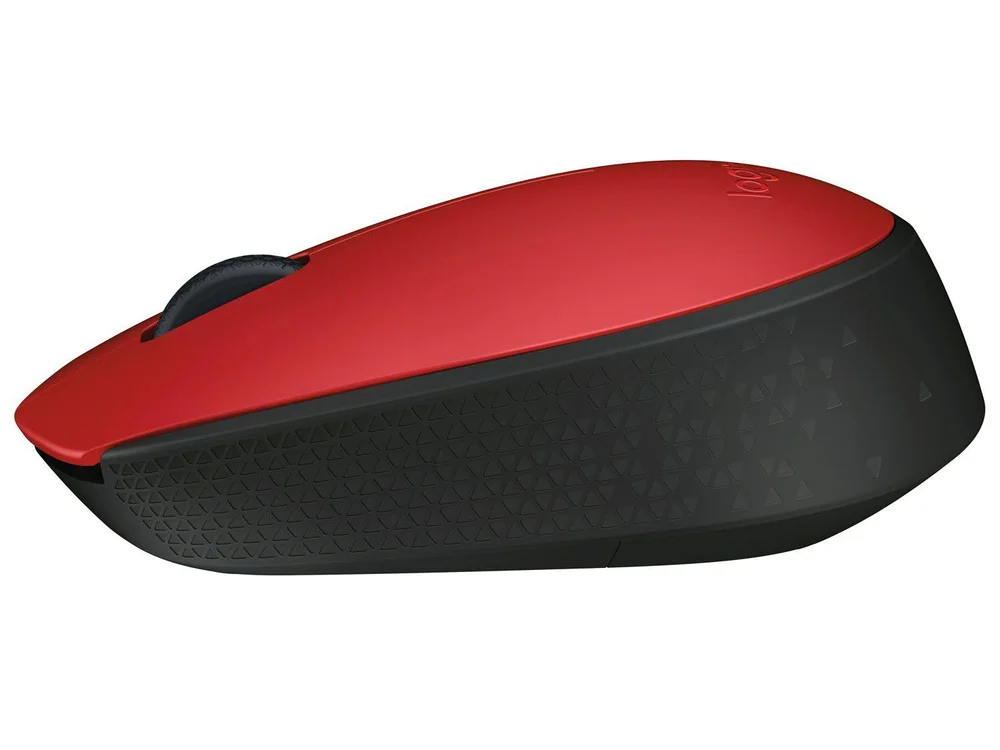 Mouse Sem Fio, Logitech M170, 2.4ghz, 1000dpi, Vermelho, 910-00463 - view 3