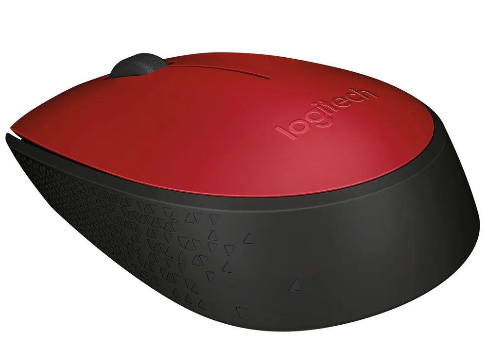 Mouse Sem Fio, Logitech M170, 2.4ghz, 1000dpi, Vermelho, 910-00463 - view 4