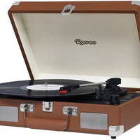 Toca Discos Raveo Sonetto, Bluetooth, USB, 3 Rotações