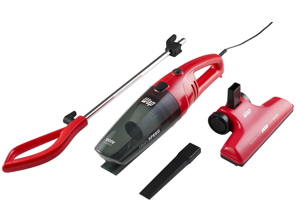 Imagem 9 de 17 do produto Aspirador De Pó Vertical WAP High Speed Fw006531, Portátil, 1.2L, 220v, Vermelho