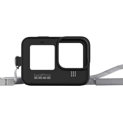 Capa + Cordão Gopro Para HERO 9 Preto
