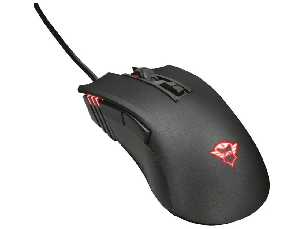 Mouse Gamer, Trust Zeebo, GXT-121, 3200 DPI, Com Fio.