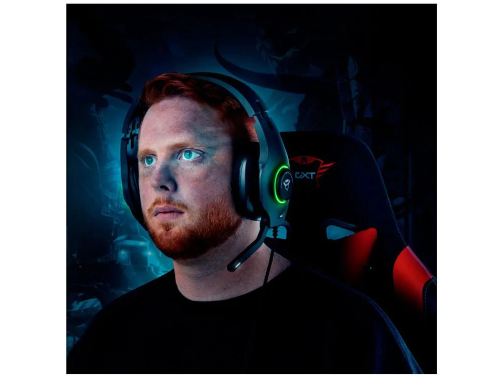 Imagem 14 de 14 do produto Headset Gamer Torus, GXT 455, Microfone Rebatível, Cabo 2.2m, Trust