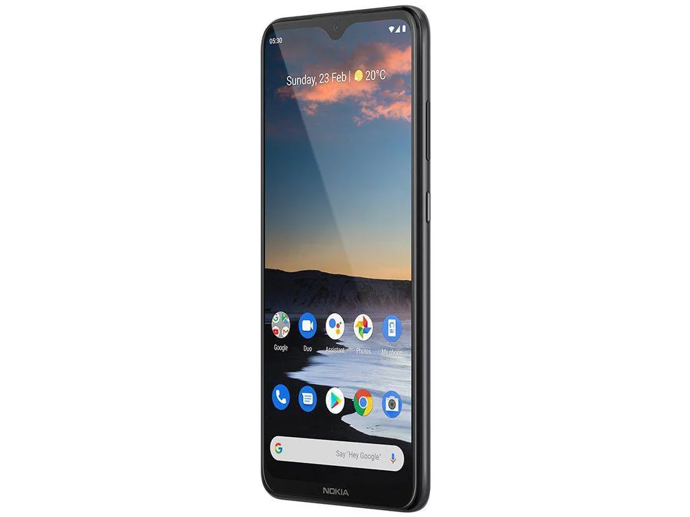 Smartphone Nokia NK007 5.3 128GB, Tela 6.55, 4GB RAM, Câmera Quádrupla Com IA, Lentes Ultra-Wide, Dual SIM - Carvão - view 7