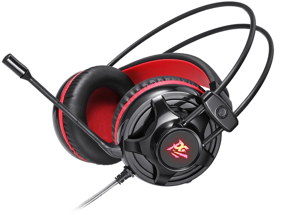 Imagem 2 de 9 do produto Headset Gamer Philco Phs11v Retroiluminação Led Bivolt