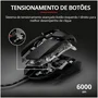 Mouse Gamer, Trust Idon GXT 950, RGB 6000 DPI, Com Fio.