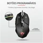 Mouse Gamer, Trust Idon GXT 950, RGB 6000 DPI, Com Fio.