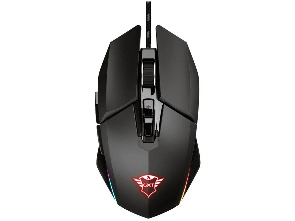 Mouse Gamer, Trust Idon GXT 950, RGB 6000 DPI, Com Fio. Mouse Gamer, Trust Idon GXT 950, RGB 6000 DPI, Com Fio.
