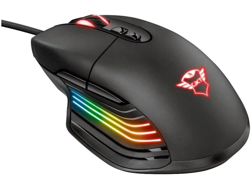 Imagem 4 de 13 do produto Mouse Gamer Trust Xidon GXT 940, RGB 10000 DPI, Com Fio