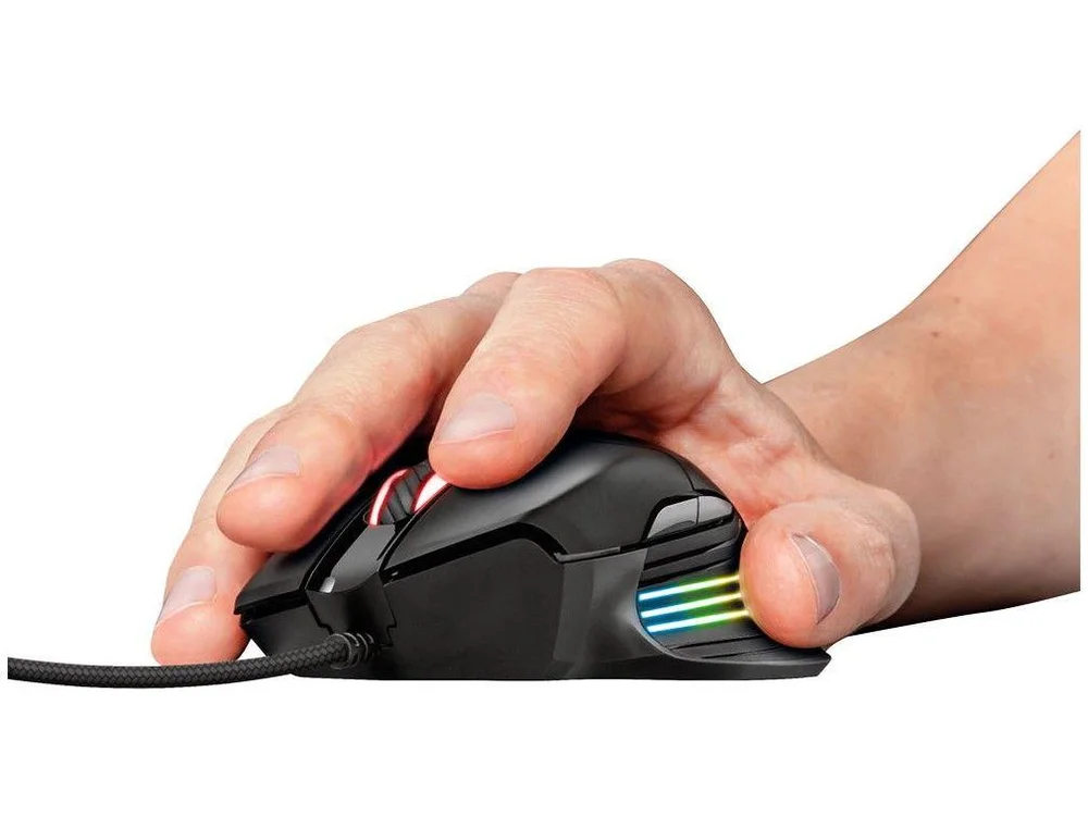 Imagem 6 de 13 do produto Mouse Gamer Trust Xidon GXT 940, RGB 10000 DPI, Com Fio