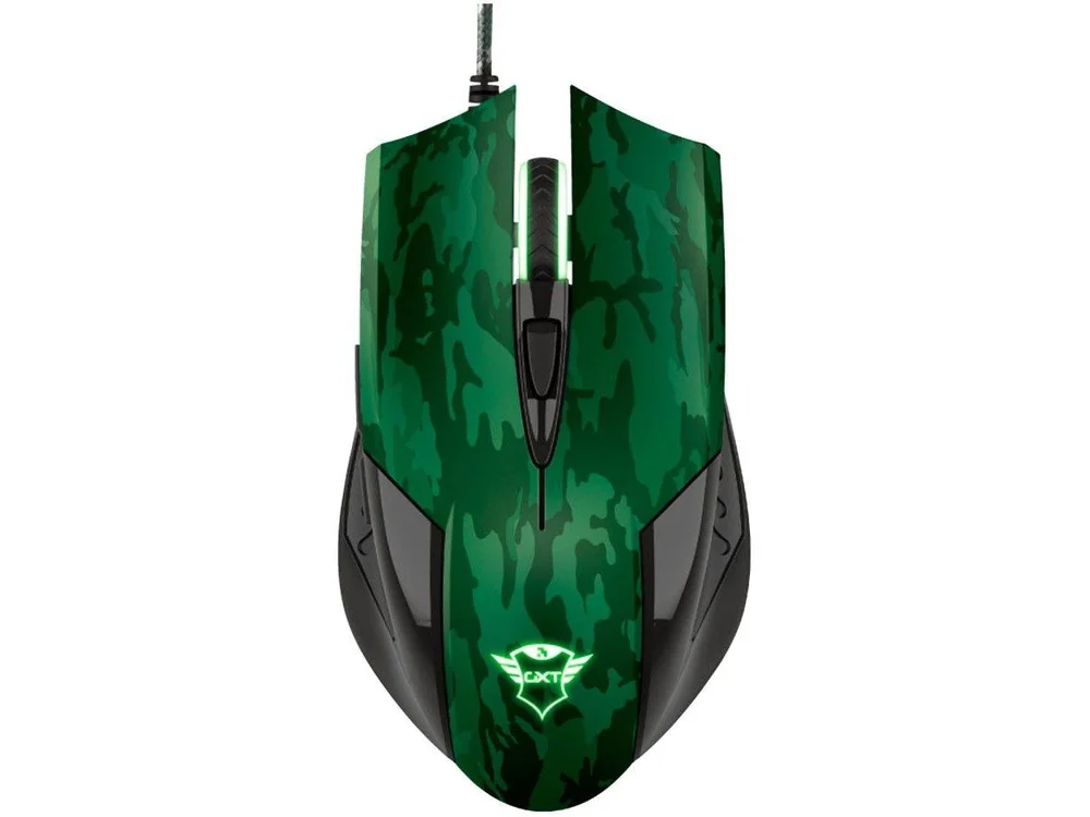 Imagem 2 de 13 do produto Kit Mouse Gamer 3200dpi LED e Mousepad, Gxt 781 Rixa - Trust