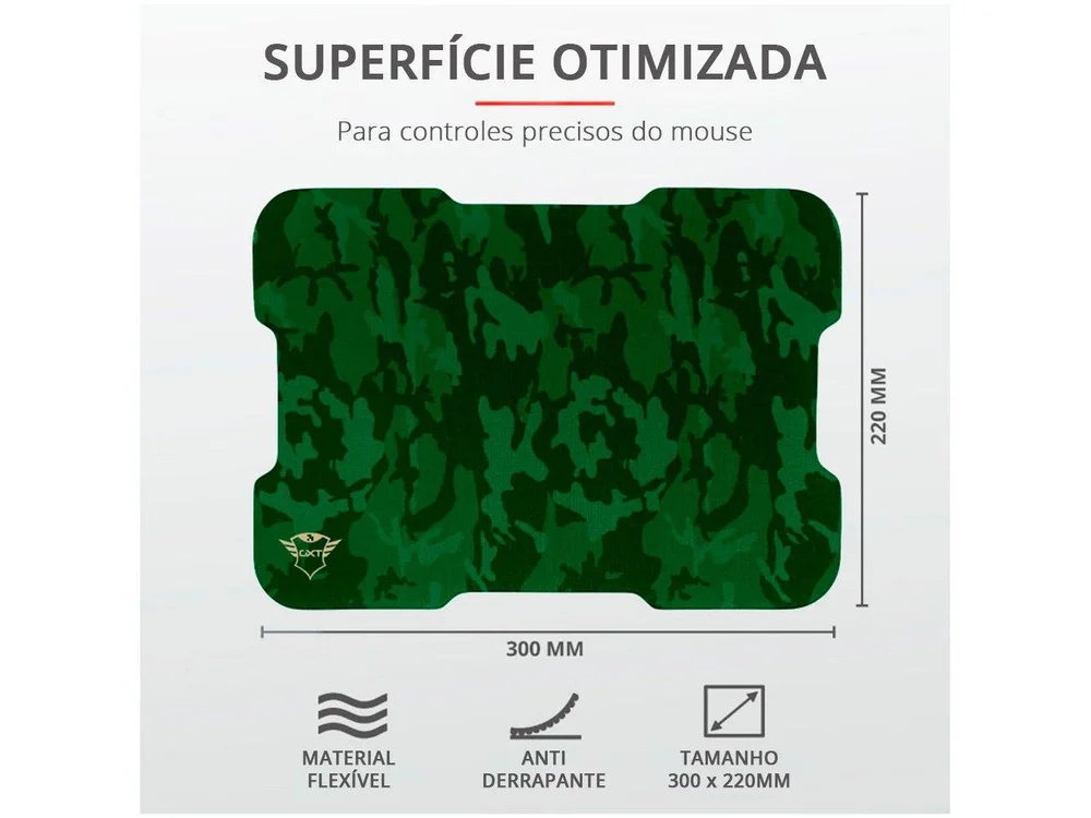 Imagem 10 de 13 do produto Kit Mouse Gamer 3200dpi LED e Mousepad, Gxt 781 Rixa - Trust
