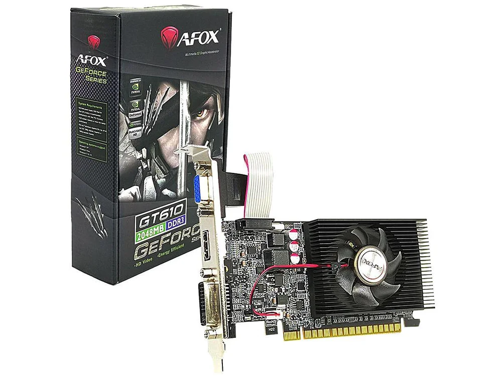 Placa De Video Afox Geforce Gt610