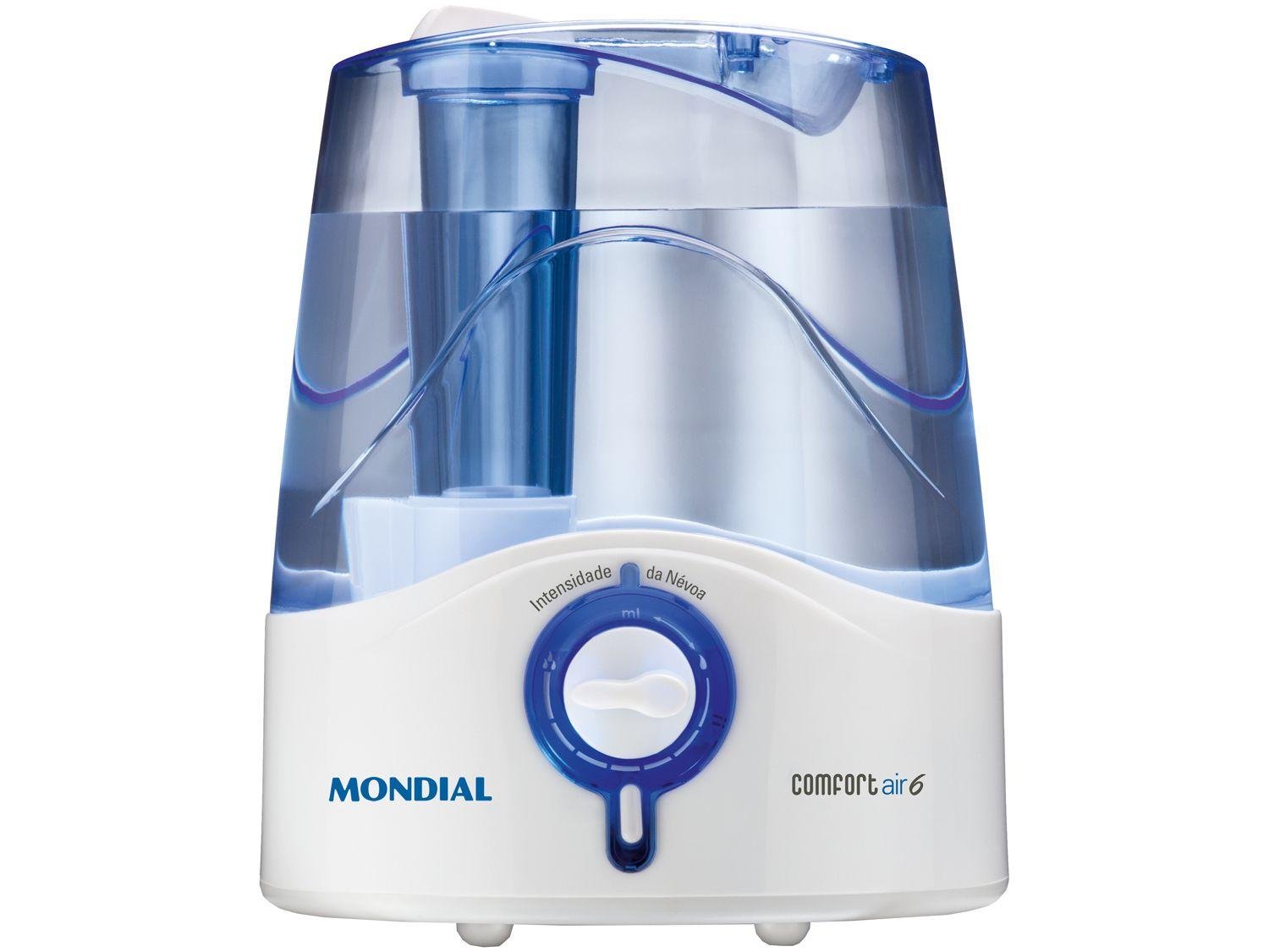 Umidificador De Ar Ultrassônico Mondial Comfort Air 6 Ua-07, Bivolt, Branco/Azul