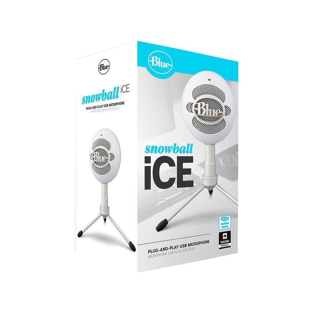 Microfone Condensador Usb Blue Snowball Ice Branco 988-00007. - view 6