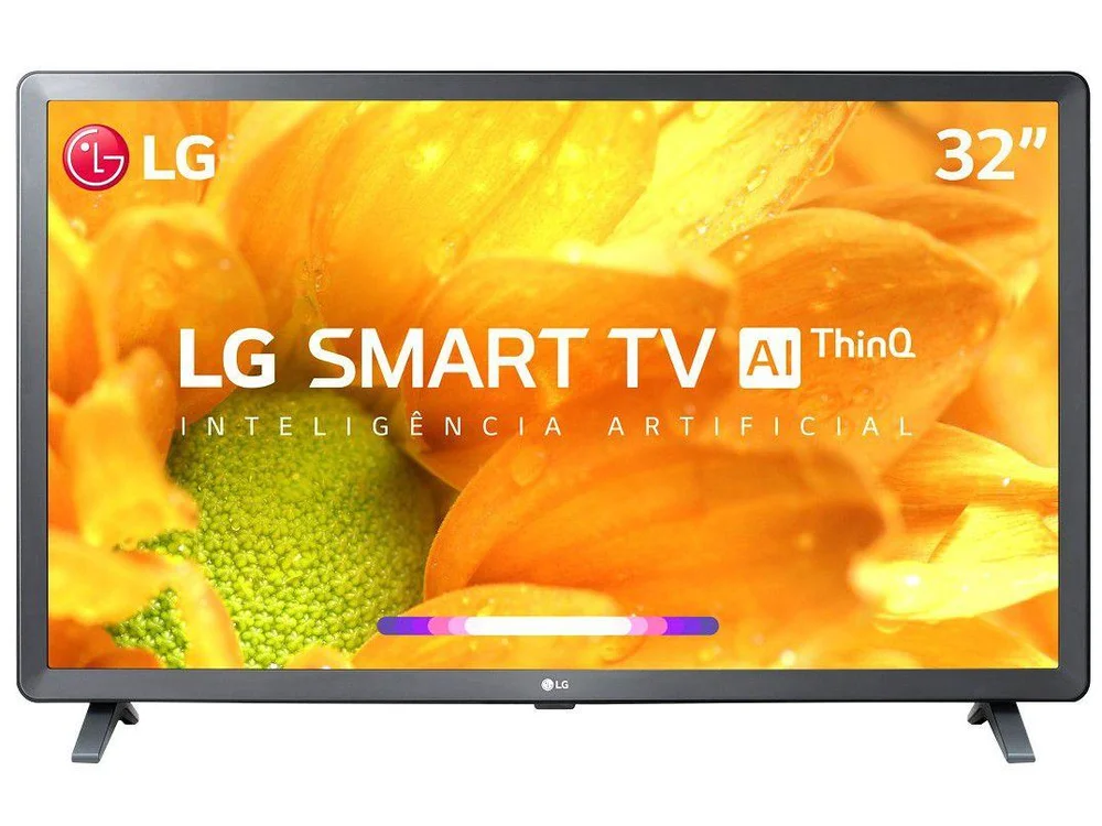 Imagem 5 de 16 do produto Smart TV LED LG 32 Polegadas HD, LCD, HDR Ativo, Thinq AI, Virtual Surround Sound, Bivolt, Ceramic Black - 32LM625BPSB