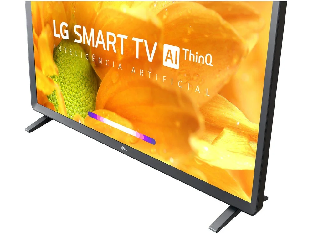 Imagem 8 de 16 do produto Smart TV LED LG 32 Polegadas HD, LCD, HDR Ativo, Thinq AI, Virtual Surround Sound, Bivolt, Ceramic Black - 32LM625BPSB