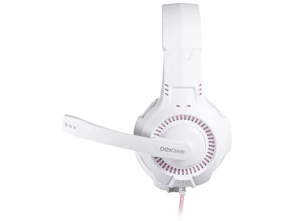 Headset Gamer Oex Gorky Branco Kabum