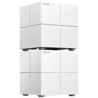 Kit 2 Roteadores Gigabit Wi-Fi Tenda NOVA MW6 Rede Mesh AC1200 Mbps Dual Band 2.4Ghz 5.0Ghz Bivolt