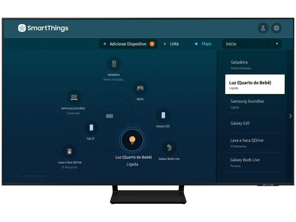 Smart TV Samsung 55 Polegadas QLED, 4K, 4 HDMI, 2 USB, Wi-Fi, Modo Game, Alexa Built In - QN55Q70AAGXZD Smart TV Samsung 55 Polegadas QLED, 4K, 4 HDMI, 2 USB, Wi-Fi, Modo Game, Alexa Built In - QN55Q70AAGXZD