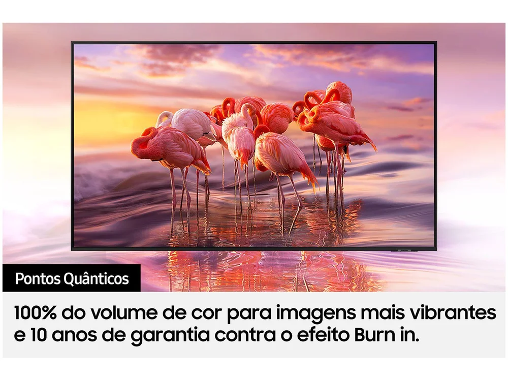 Smart TV Samsung 55 Polegadas QLED, 4K, 4 HDMI, 2 USB, Wi-Fi, Modo Game, Alexa Built In - QN55Q70AAGXZD Smart TV Samsung 55 Polegadas QLED, 4K, 4 HDMI, 2 USB, Wi-Fi, Modo Game, Alexa Built In - QN55Q70AAGXZD