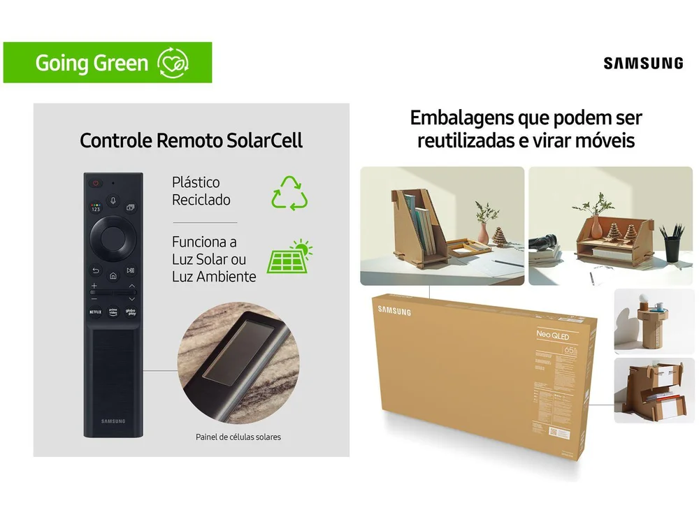 Smart TV Samsung 55 Polegadas QLED, 4K, 4 HDMI, 2 USB, Wi-Fi, Modo Game, Alexa Built In - QN55Q70AAGXZD Smart TV Samsung 55 Polegadas QLED, 4K, 4 HDMI, 2 USB, Wi-Fi, Modo Game, Alexa Built In - QN55Q70AAGXZD