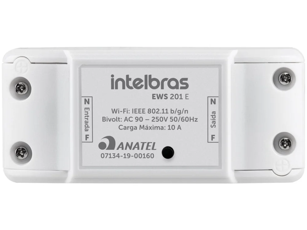 Interruptor Inteligente Intelbras, Wi-Fi, EWS 201 E - 4850001 - view 2