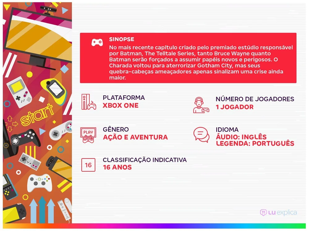 Jogo, Batman: The Enemy Within, Xbox One