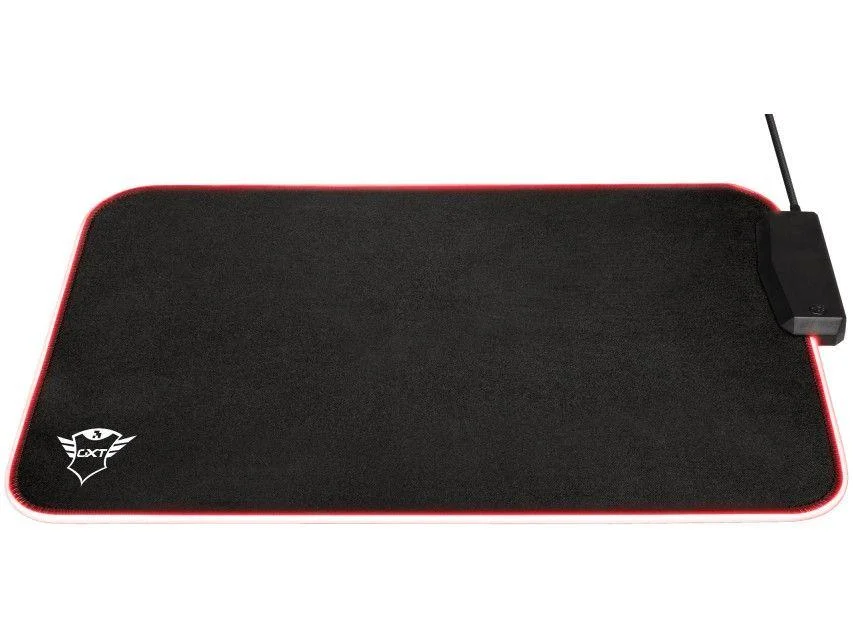 Imagem 8 de 16 do produto Mouse Pad Trust Gxt765, LED RGB, Grande, 25cmx35cm, Preto