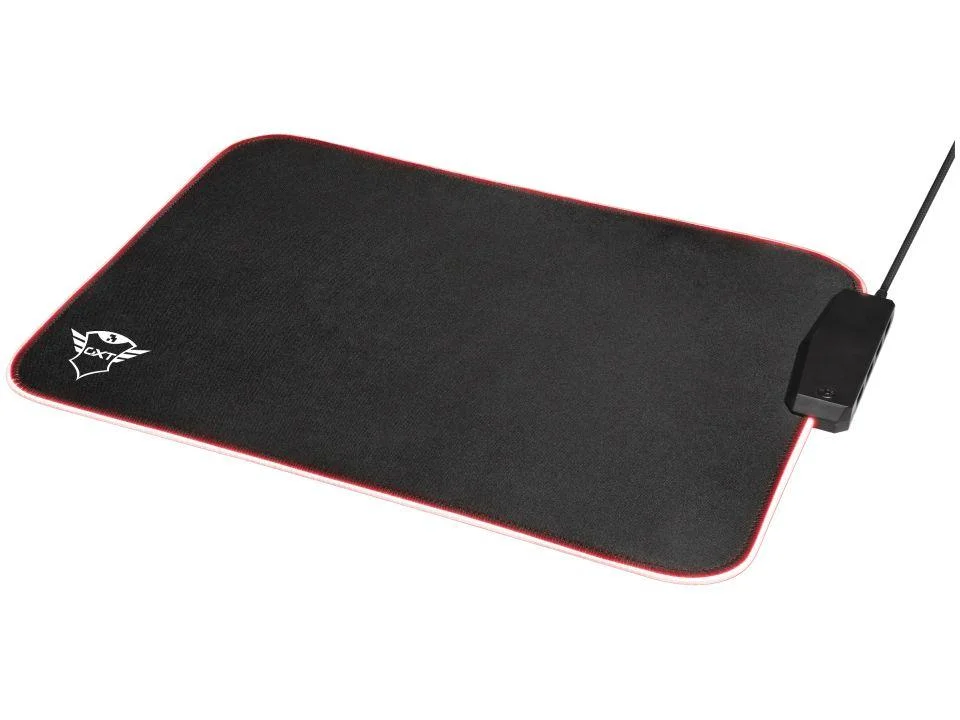 Imagem 10 de 16 do produto Mouse Pad Trust Gxt765, LED RGB, Grande, 25cmx35cm, Preto