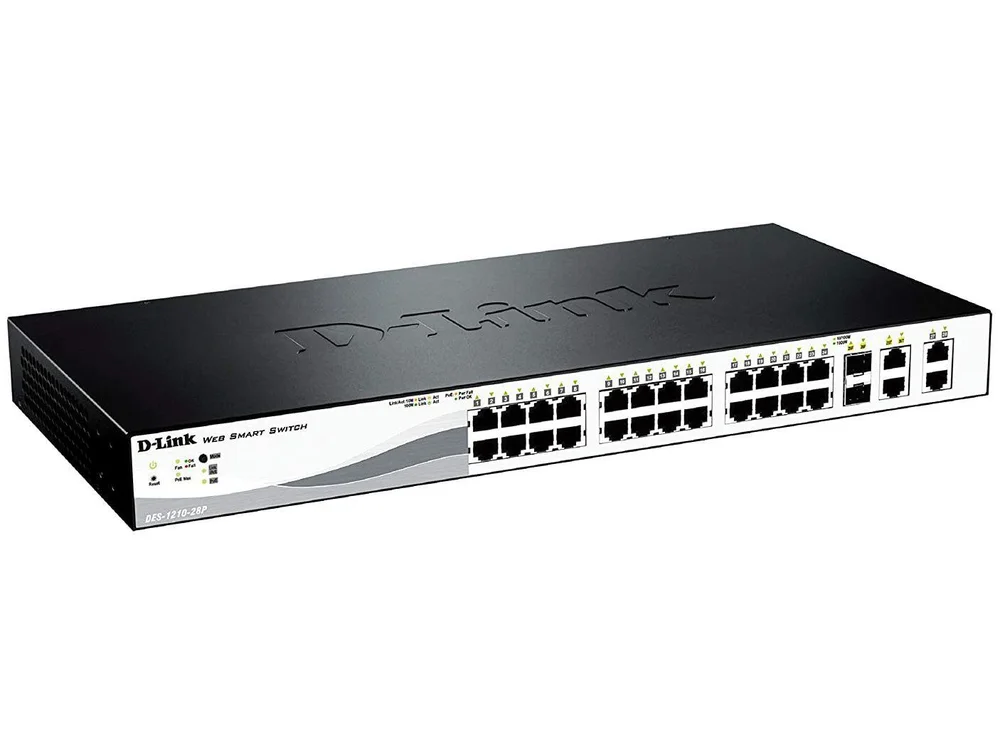 Switch Fast 28 Portas Des121028p KaBuM