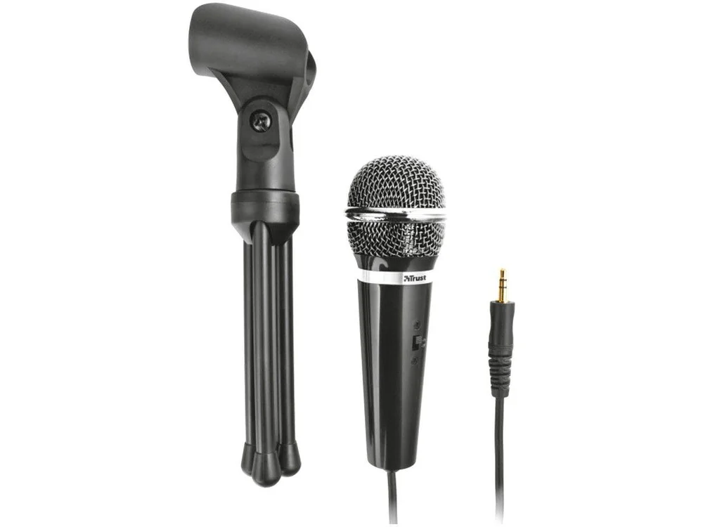 Microfone com Fio Trust Condensador, 2.50m - 21671 - view 2