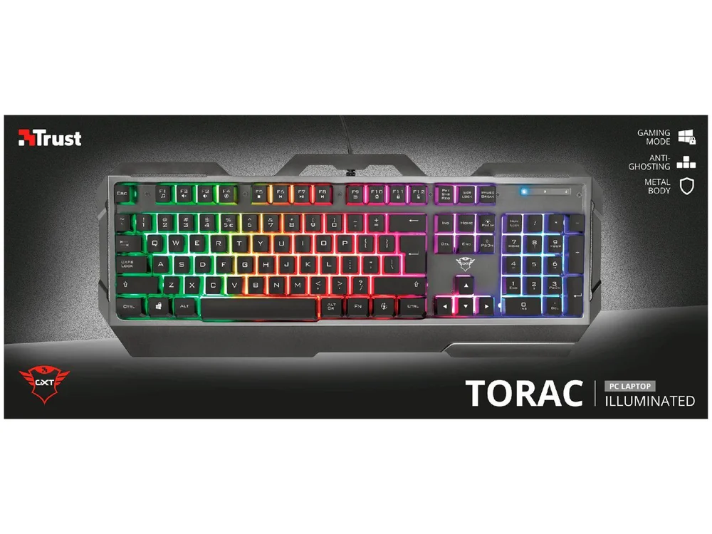 Teclado Gaming Trust KaBuM