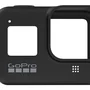 Capa Silicone Gopro Hero 8 + Cordão Ajustável - Sleeve + Lanyard Cor Preto