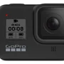 Capa Silicone Gopro Hero 8 + Cordão Ajustável - Sleeve + Lanyard Cor Preto