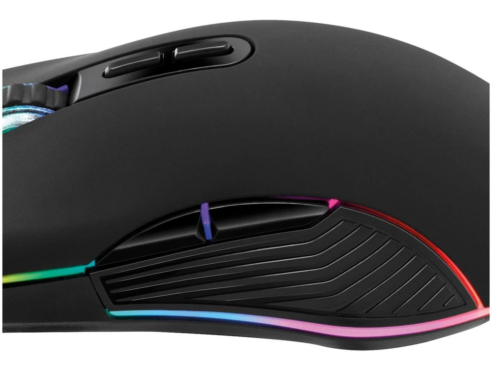 Mouse Gamer Xzone Gmf-02 Rgb 7 Botões 16400dpi Mouse Gamer Xzone Gmf-02 Rgb 7 Botões 16400dpi