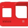 Capa Silicone Gopro Hero 8 + Cordão Ajustável - Sleeve + Lanyard Cor Vermelho