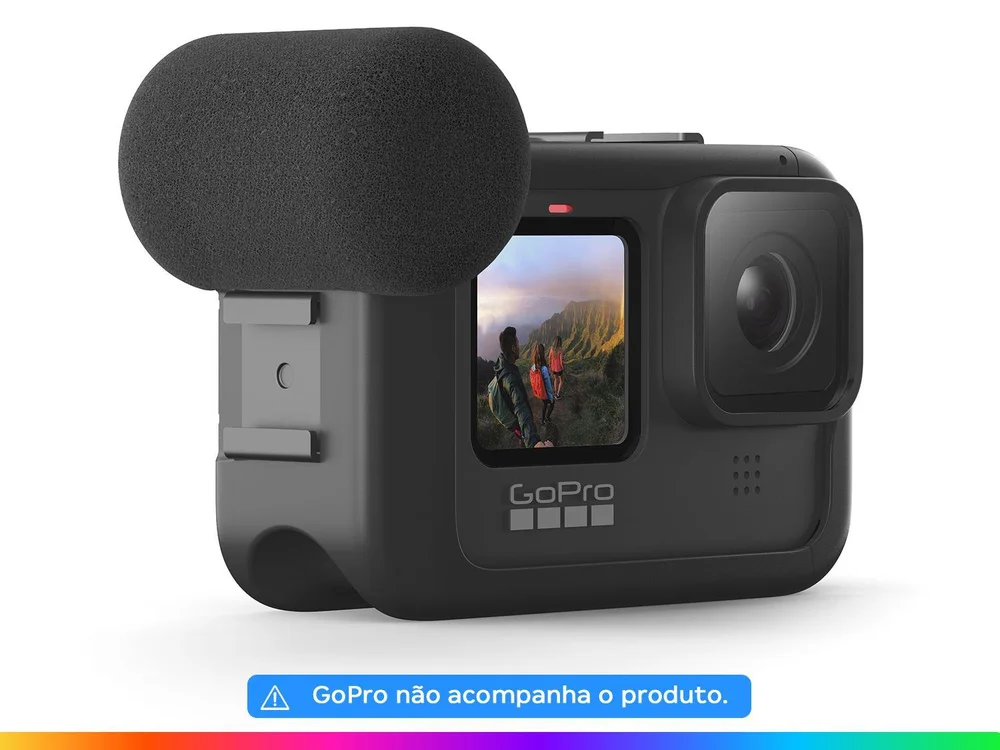 Gopro Hero 11 Black + Media Mod + アクセサリー Módulo De Media Mod Original KaBuM