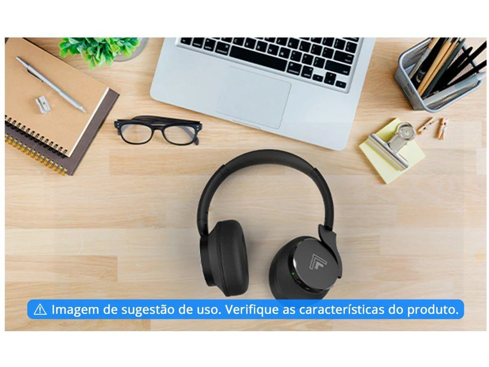 Imagem 8 de 8 do produto Fone De Ouvido Sem Fio Headset Bluetooth Focus Pro Anc Intelbras