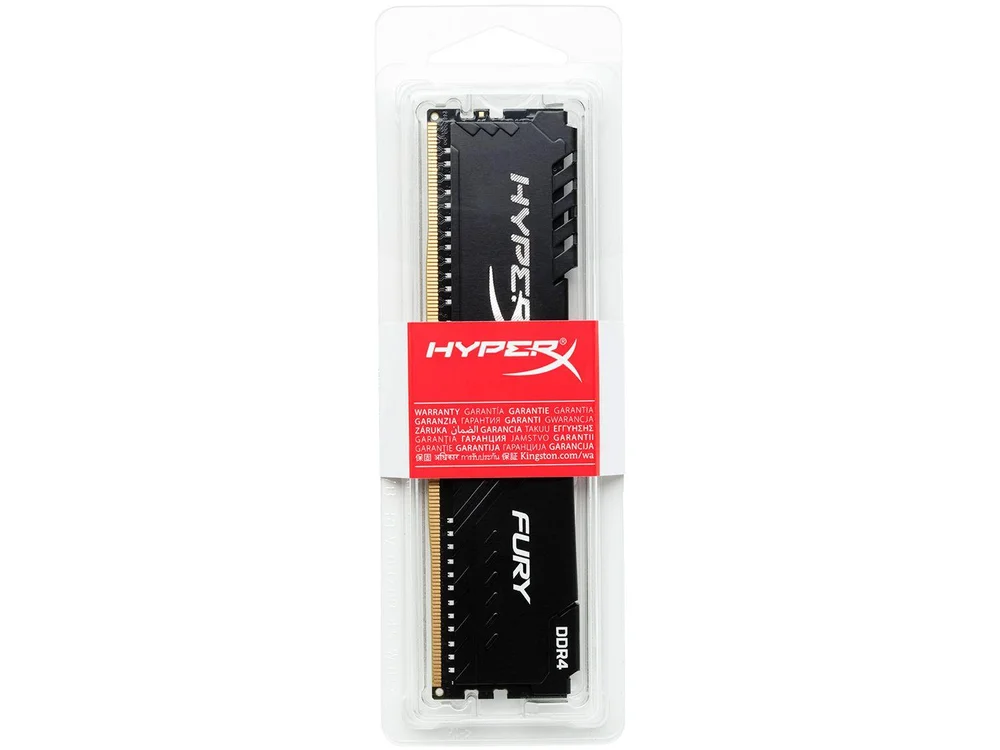 Kingston FURY HYPER-X DDR4-3733 8GB×2枚 Memória DDR4 Kingston HyperX Fury, 8GB 3200MHz, HX432C18FB2/8