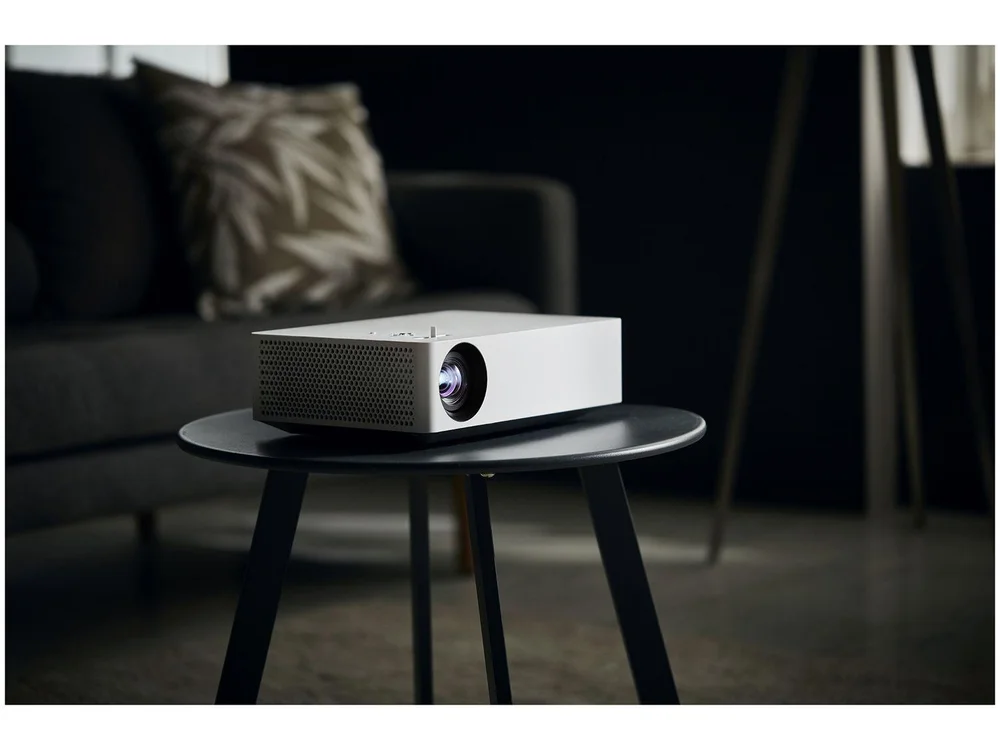 Projetor LG Cinebeam, 4K UHD, 1500 Lumens, WiFi, HDMI, Bluetooth, Branco - Hu70la.awz - view 2