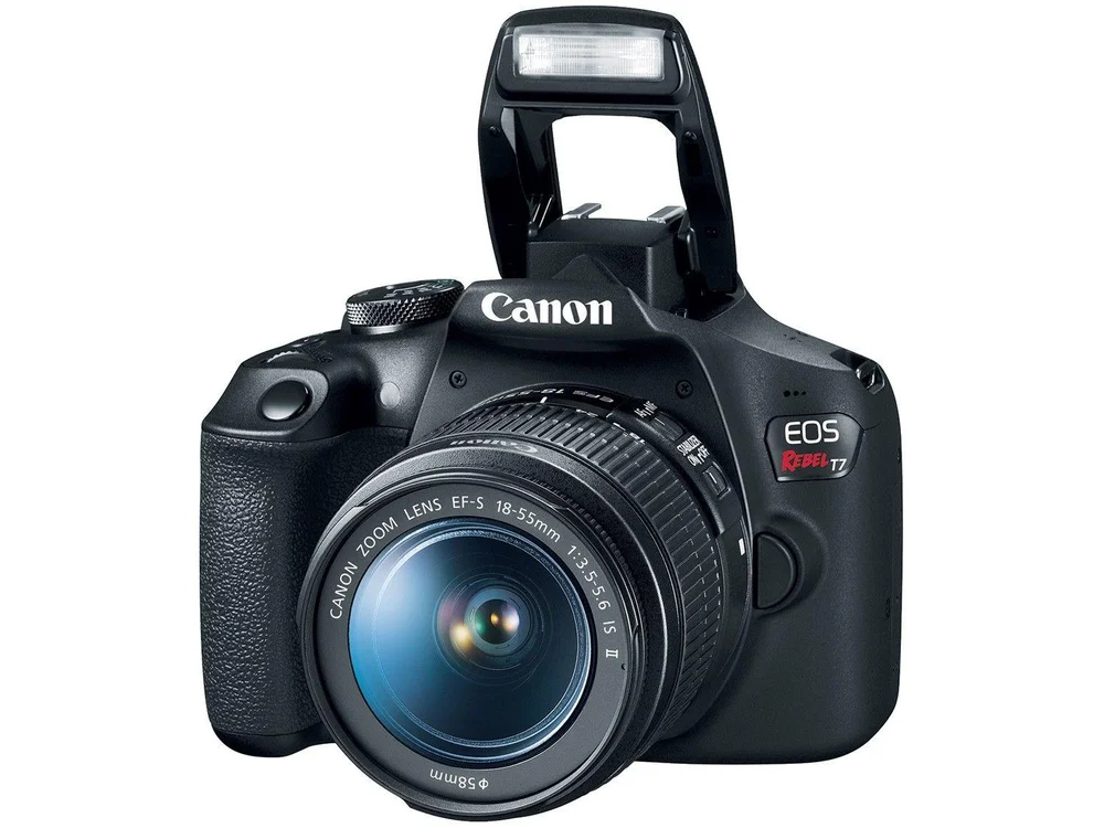 Canon Eos Rebel T7 Plus 241 Mega Pixels KaBuM