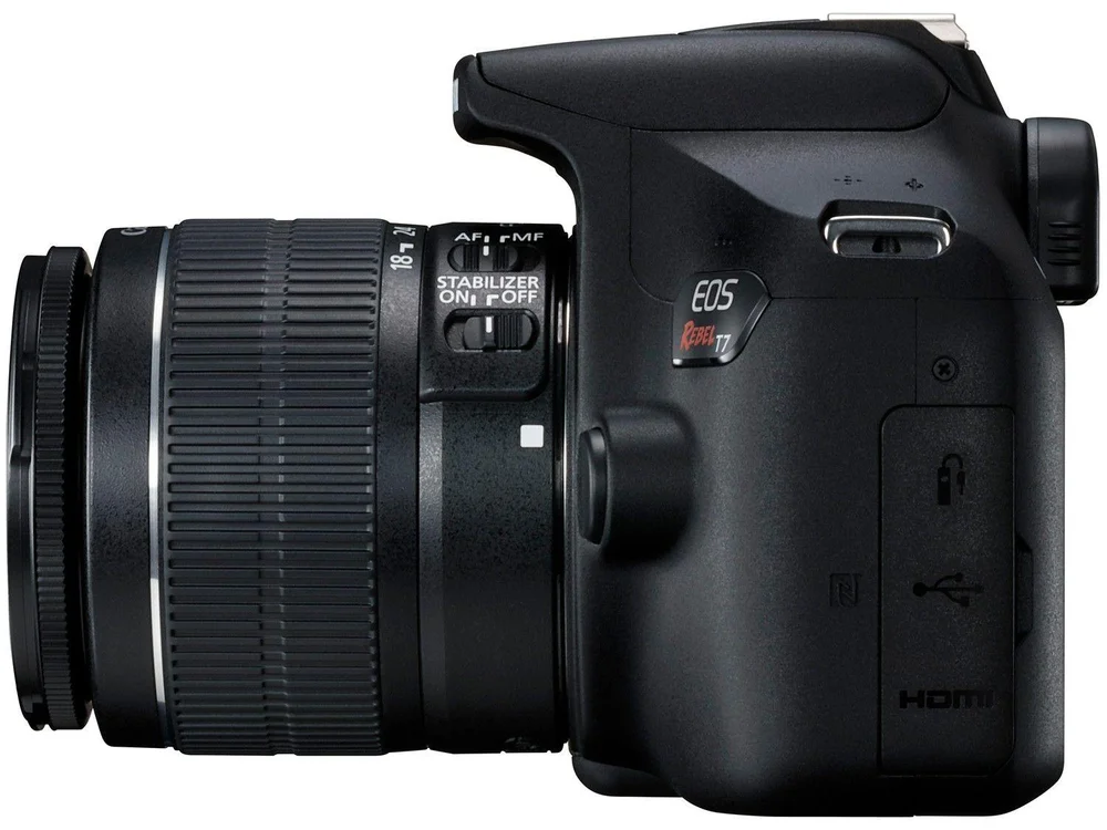 Canon Eos Rebel T7 Plus, Profissional Com Lente 18-55, 24.1 Mega Pixels - 2727c089aa - view 4