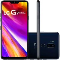 Smartphone LG G7 Thinq, Dual Chip, Android 8.0, Tela 6.1", 64GB, 4G, Câmera 16MP, Preto