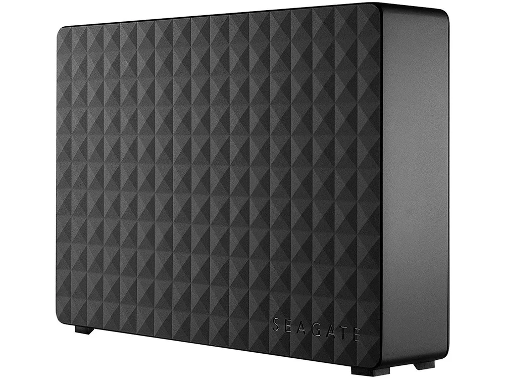HD Externo Seagate 8TB Expansion, USB 3.0, Preto - STEB8000100 HD Externo Seagate 8TB Expansion, USB 3.0, Preto - STEB8000100