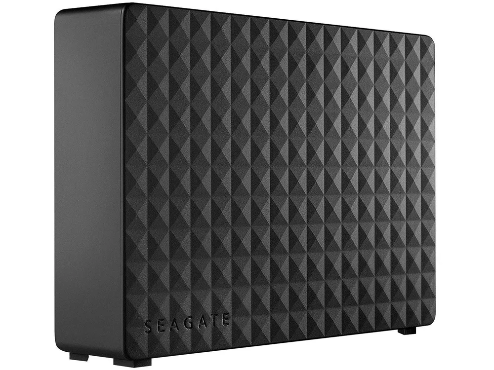 HD Externo Seagate 8TB Expansion, USB 3.0, Preto - STEB8000100 HD Externo Seagate 8TB Expansion, USB 3.0, Preto - STEB8000100
